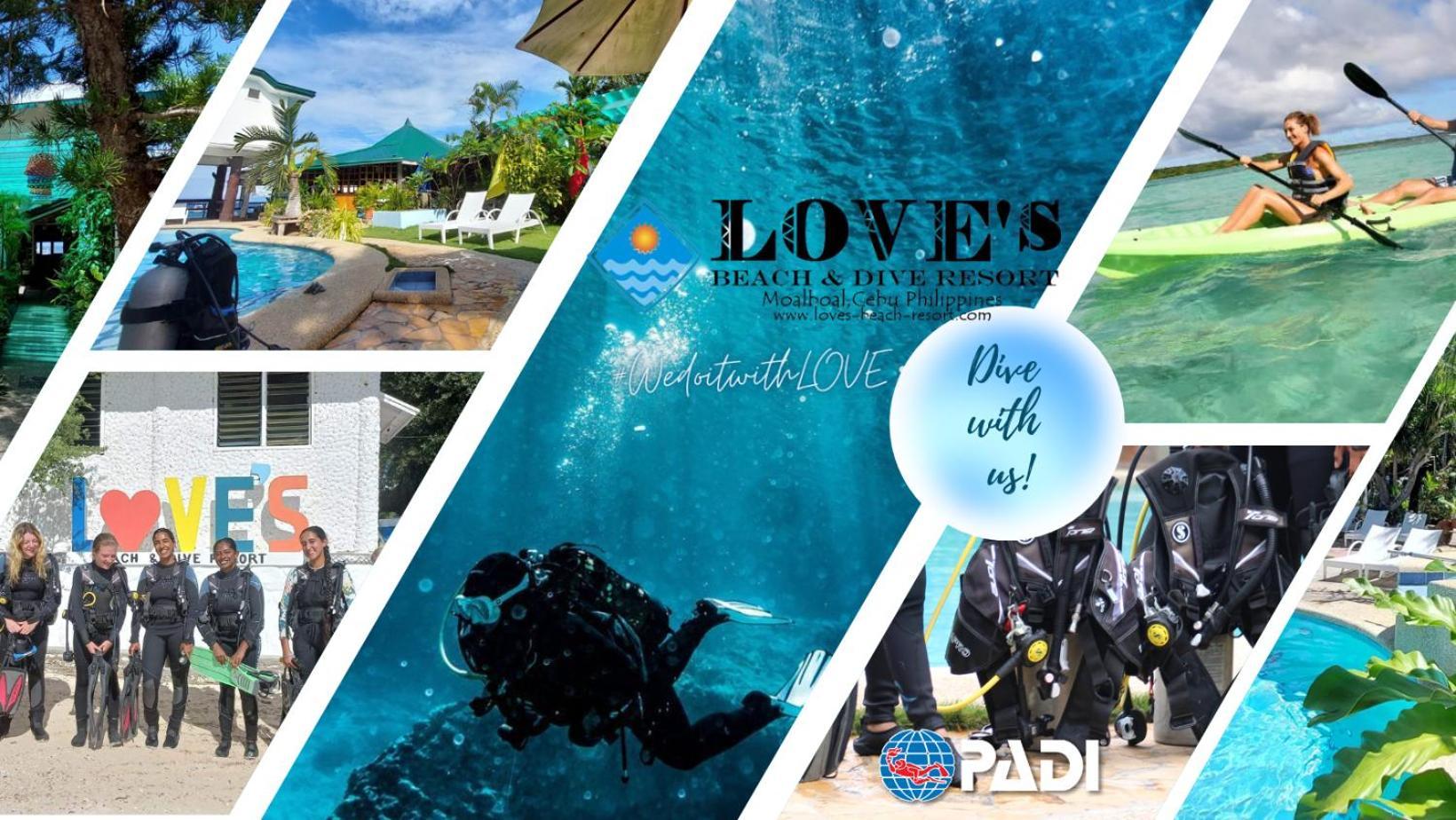Love'S Beach & Dive Resort Моалбоал Экстерьер фото